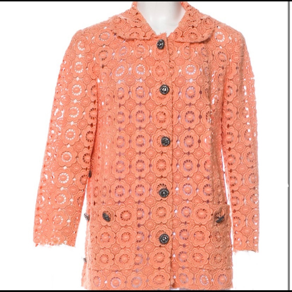 Dolce & Gabbana Guipure Lace Jacket